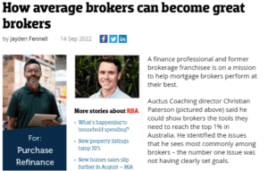 Australian Broker article